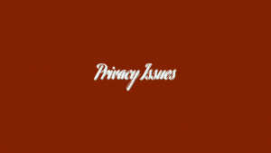 Privacy Issues